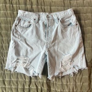 Levi’s Original 501 Cutoff Denim Shorts